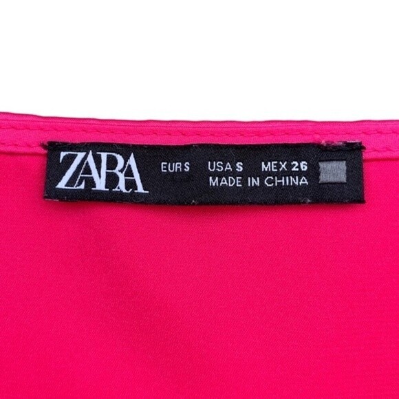 Zara Satin Mini Dress - Picture 10 of 11